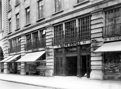 Photo:Cafe Royal, 68 Regent Street, 1952