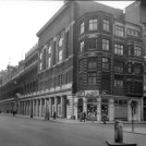 Photo:105-115 Victoria Street, including the Army and Navy Stores and the junction with Francis Street, 1954
