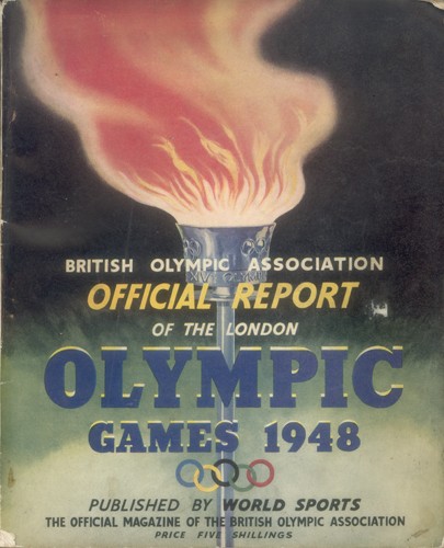 Photo:Front cover of Official Report on 1948 London Olympics