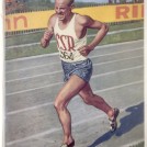 Photo:Image of Emil Zatopoek of Czechoslovakia winner of 10,000m at 1948 London Olympics from Official Report